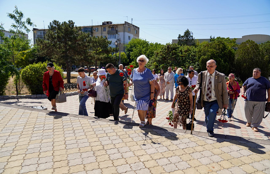 В Евпатории почтили память жертв депортации